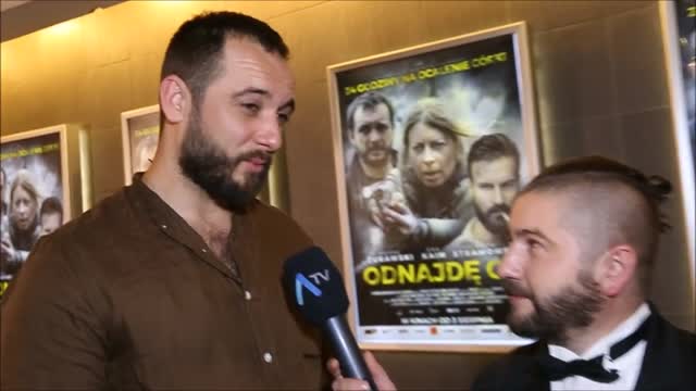 Michał Żurawski o swoim bohaterze filmowym Daro w filmie Odnajdę Cię
