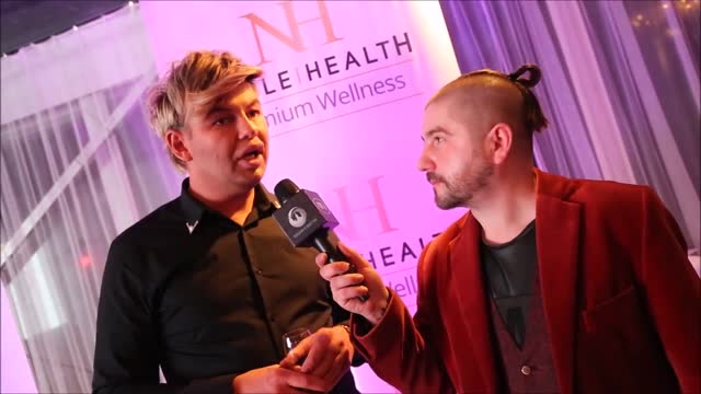 Sławek Oborski na premierze kalendarza Szlachetna Kobieta