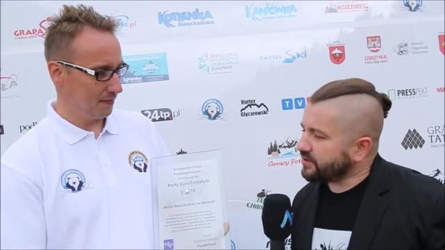 Tomasz Witek o otrzymanej nagrodzie Perły EuroTurystyki na VIII Letniej Gali P.