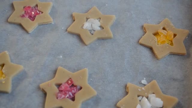 Pierniczki z witrażykiem