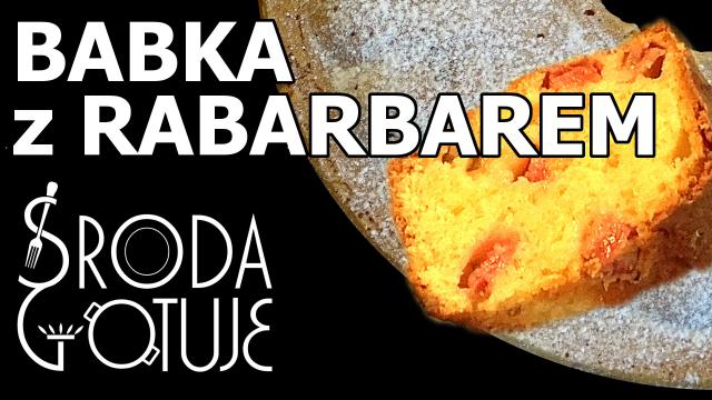 Wiosna - Babka z rabarbarem