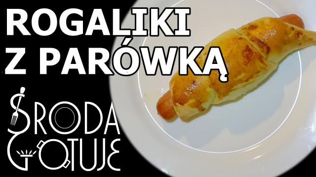 Rogaliki z parówką