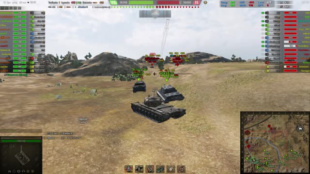 WoT Moja 2000 bitwa na T34 (USA) (1)