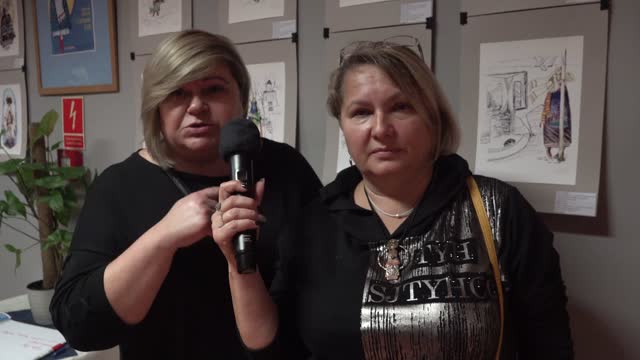 Wystawa grafik Olgi Czernykh i prac lalkarzy ukraińskich